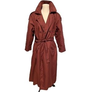 𝅺LONDON Fog Women’s Trench Coat with removable lining 10P EUC classic